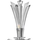 Fredrick Ramond Glacial 34 in. 60W 12-Light Candelabra E-12 Chandelier 