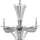 Fredrick Ramond Glacial 34 in. 60W 12-Light Candelabra E-12 Chandelier 