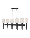 Hinkley Black 60W 10-Light Chandelier 