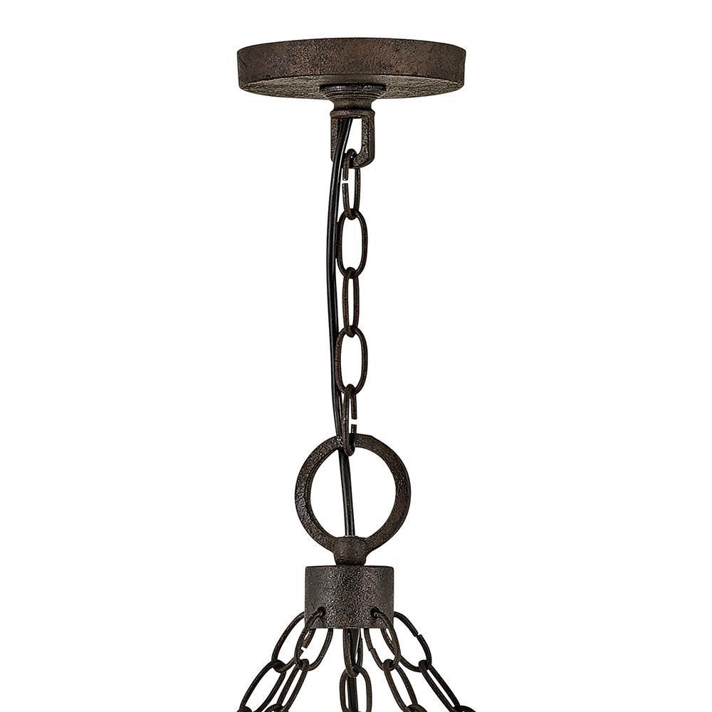 Hinkley Sequoia 75W 15-Light Candelabra E-12 LED Outdoor Chandelier 