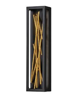 14W Integrated LED Wall Sconce in Black