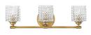 Hinkley Heritage Brass 100W 3-Light Medium E-26 Vanity Fixture 