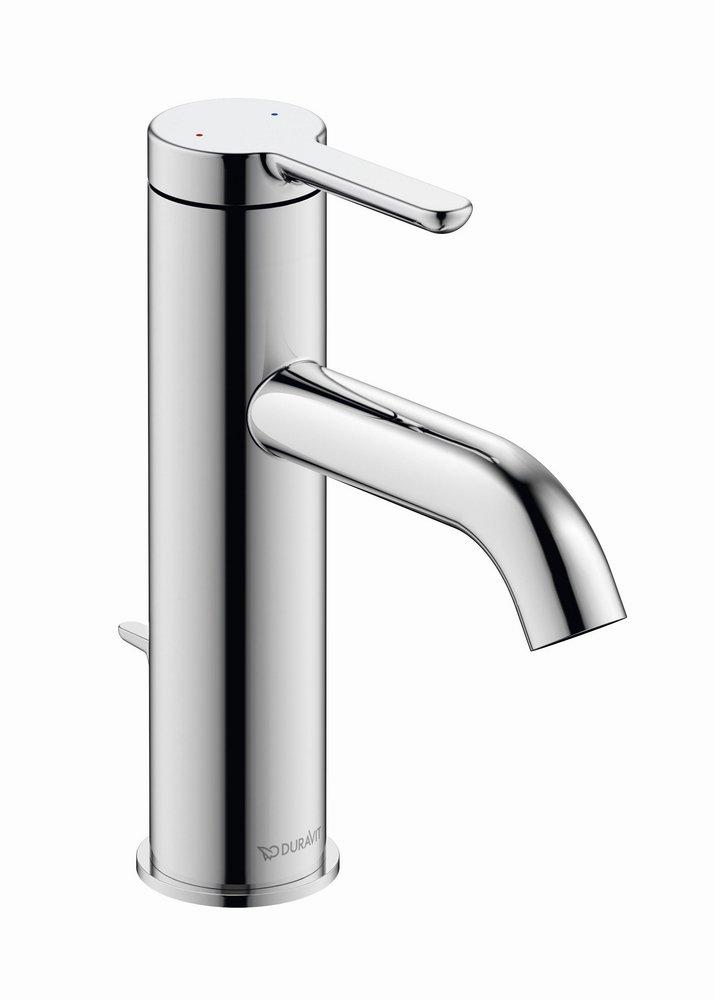 Duravit Polished Chrome Single Handle Centerset Bathroom Sink Faucet 