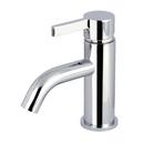 Kingston Brass Polished Chrome Single Handle Monoblock Bathroom Sink Faucet 