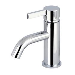 Single Handle Monoblock Bathroom Sink Faucet in Polished Chrome