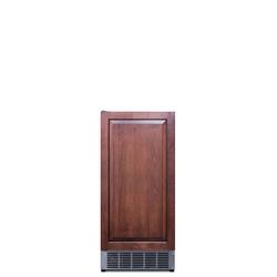 32-19/50 in. 25 lb Ice Maker in Panel Ready/Black