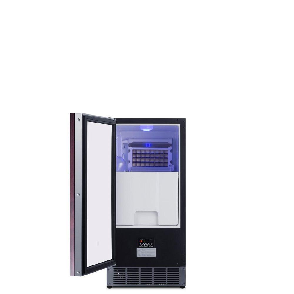 Summit Appliance Panel Ready 32-19/50 in. 25 lb Ice Maker 