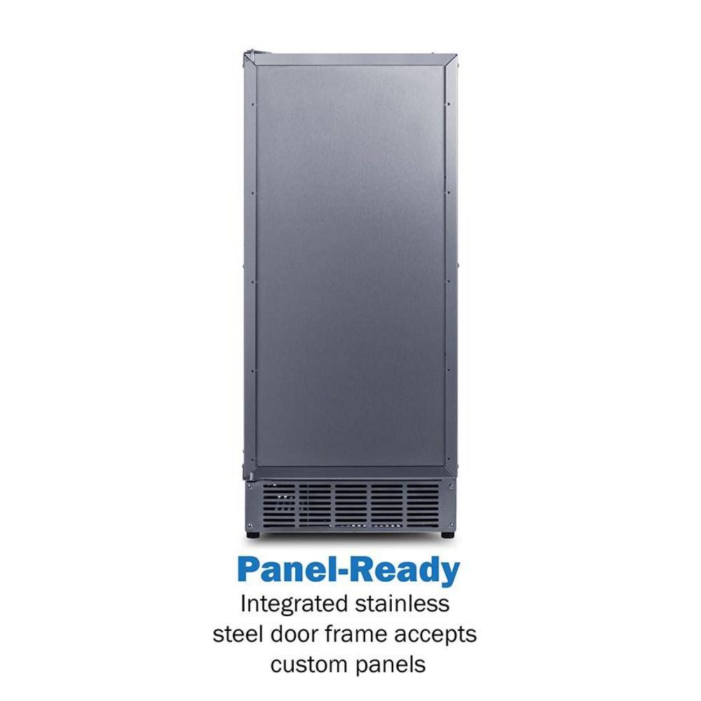 Summit Appliance Panel Ready 32-19/50 in. 25 lb Ice Maker 