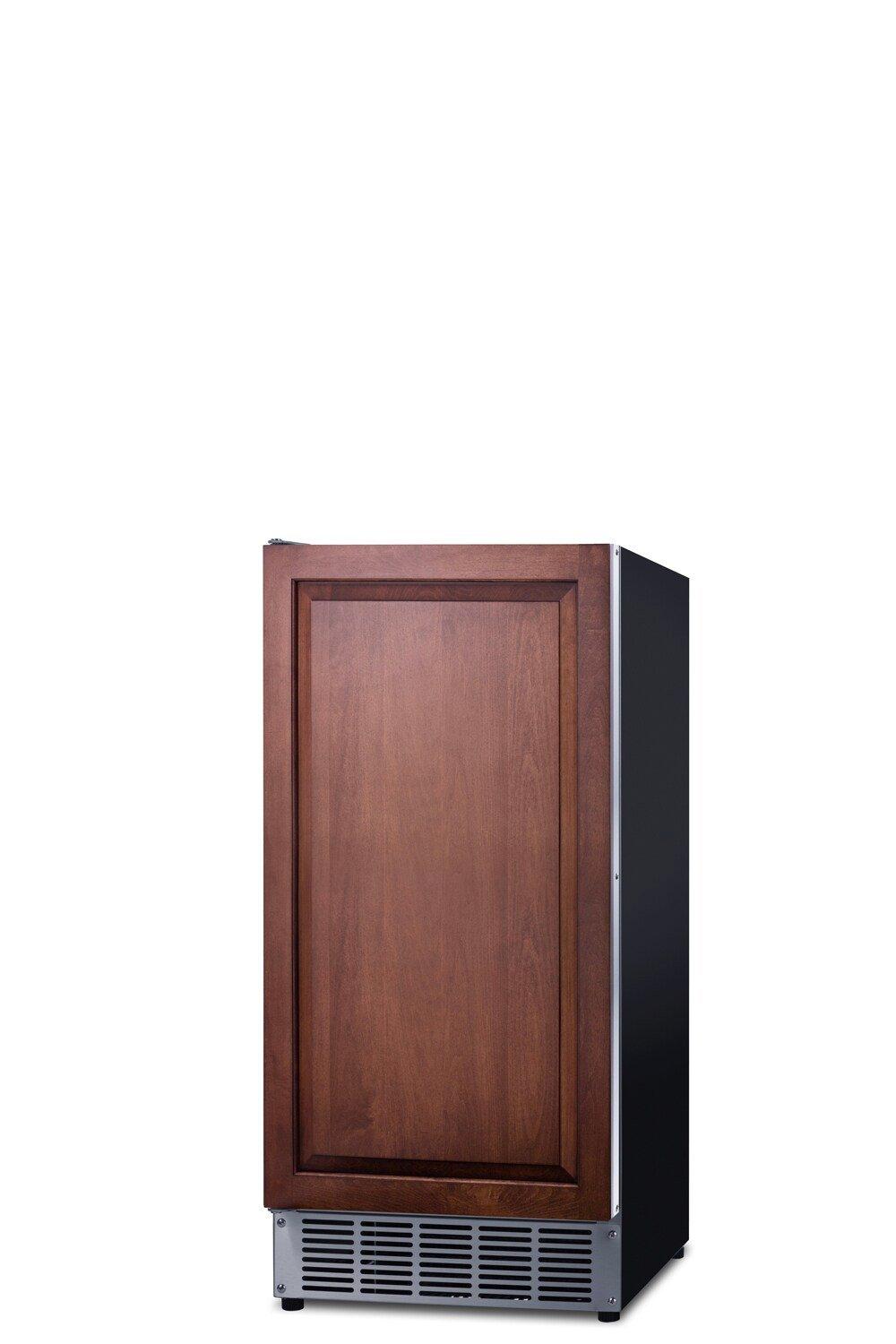 Summit Appliance Panel Ready 32-19/50 in. 25 lb Ice Maker 