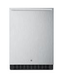 Summit Appliance Stainless Steel 23-63/100 in. 4.6 cf Freestanding Outdoor All-Refrigerator 
