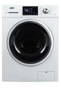 23-19/50 in. 2.7 cf Electric Combination Washer in White