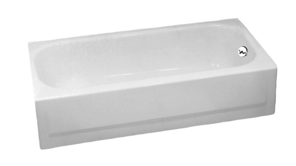 Briggs Plumbing Products White 54 x 30 in. Alcove Bathtub in White 