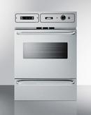 Summit Appliance Stainless Steel 24 in. 2.92 cu. ft. Single Oven 