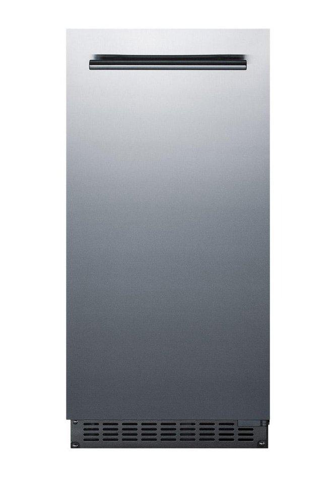 Summit Appliance Stainless Steel 33-63/100 in. 26 lb Ice Maker 