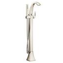 Moen Polished Nickel Single Handle Lever Floor Mount Filler (Trim Only) 