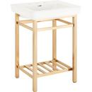 Signature Hardware Chrome Console Leg 