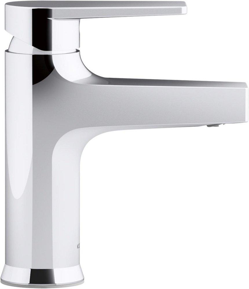 KOHLER Polished Chrome Single Handle Lever Deck Mount Service Faucet 