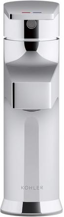 KOHLER Polished Chrome Single Handle Lever Deck Mount Service Faucet 