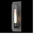 13W 1-Light 31 in. Outdoor Wall Sconce in Coastal Black