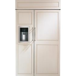 48 in. 28.62 cu. ft. Side-by-Side Refrigerator in Panel Ready