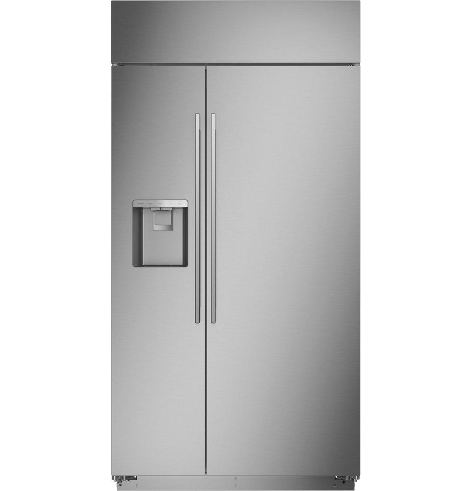 Monogram® Stainless Steel 42 in. 15.78 cu. ft. Side-By-Side Refrigerator 