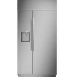 24 cu. ft. Side-By-Side Refrigerator in Stainless Steel