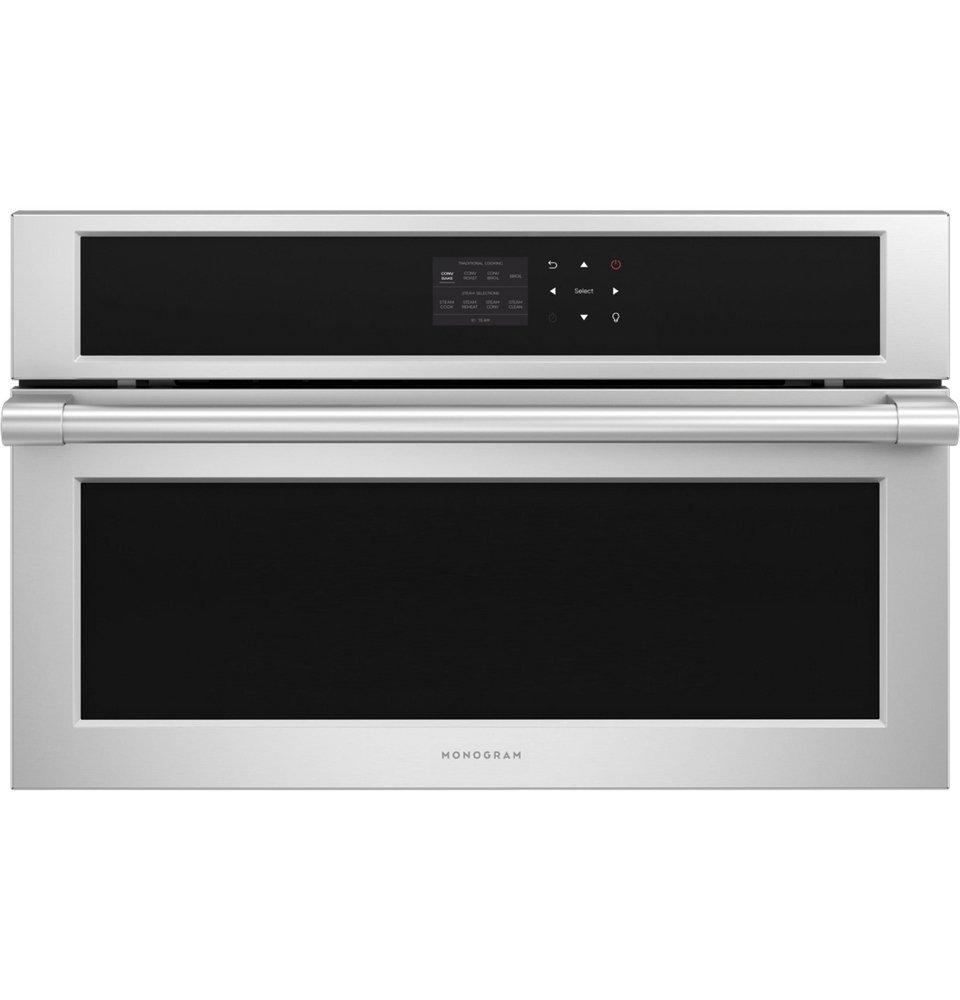 GE&reg; Stainless Steel 29-3/4 in. 1.3 cf Built-in Steam Oven 