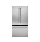 36 x 31-5/16 in. 23.09 cu. ft. Counter Depth and French Door Refrigerator in Stainless Steel