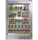 23-3/4 in. 5.5 cu. ft. Beverage Cooler in Stainless Steel