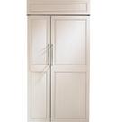 Monogram&reg; Custom Panel 42 in. 25.11 cu. ft. Side-by-Side Refrigerator 