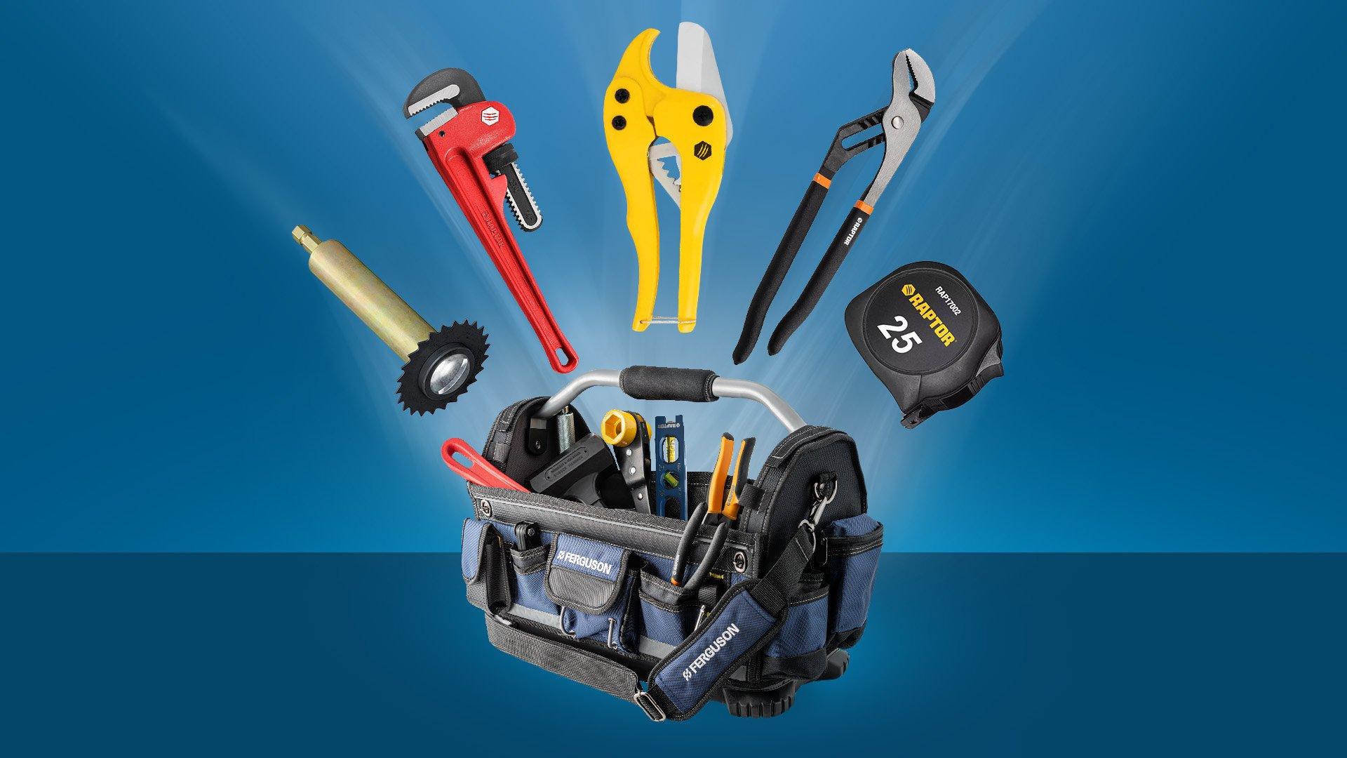 Raptor tool box and tools