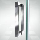 DreamLine Chrome 72 x 34-1/2 in. Frameless Pivot Shower Door 
