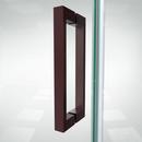 DreamLine Oil Rubbed Bronze 72 x 52-1/2 in. Frameless Pivot Shower Door 