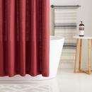 168 x 70 in. Cotton Shower Curtain in Burgundy