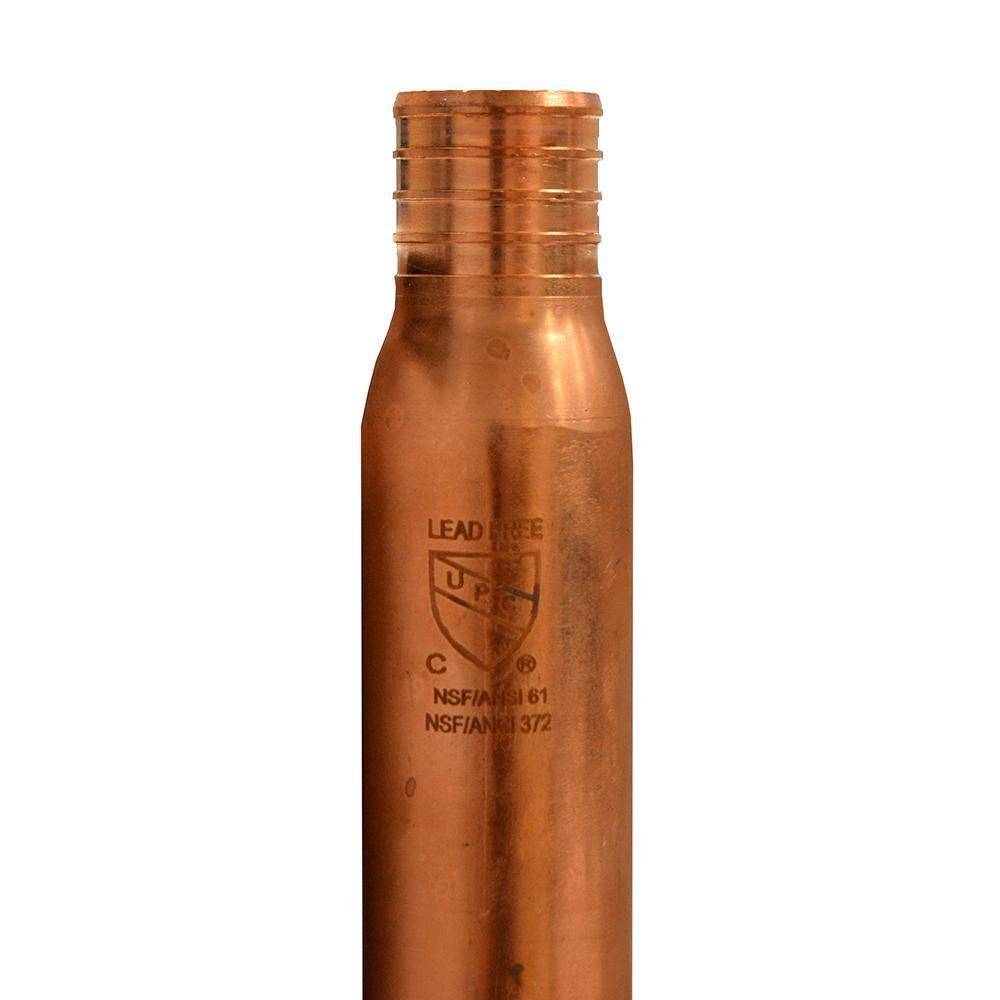 Jones Stephens 1/2 in. F1807 Copper Stub Out Elbow 