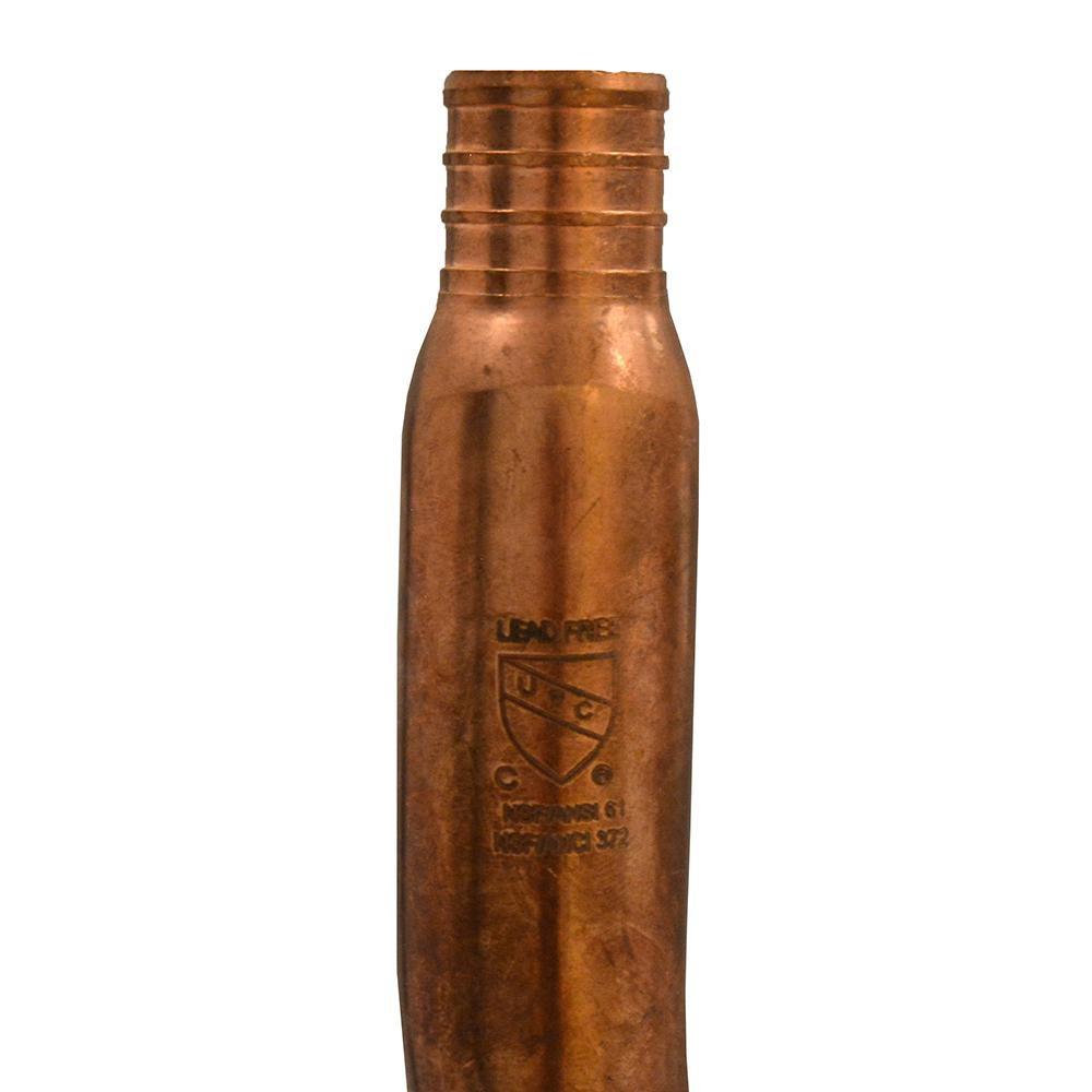 Jones Stephens 8 in. F1807 Copper Stub Out Elbow 