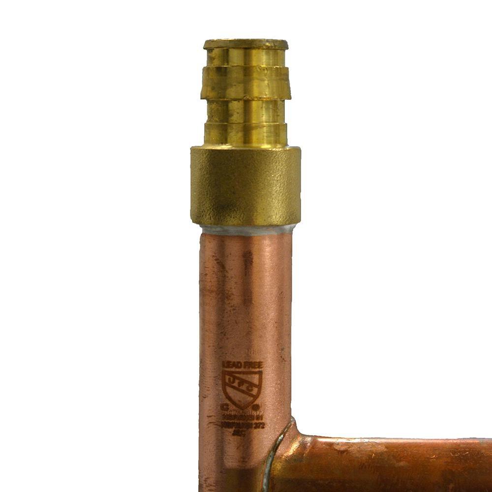 Jones Stephens 8 in. F1960 Copper Stub Out Elbow 