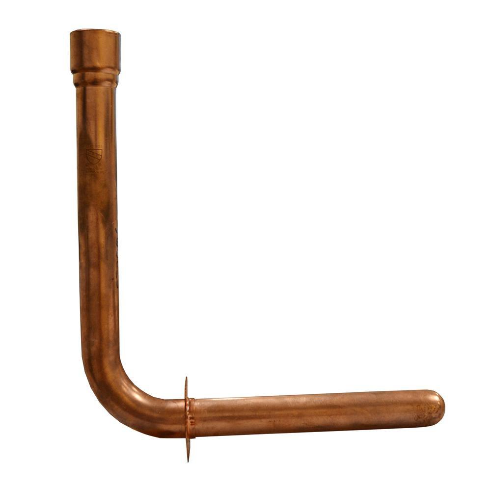 Jones Stephens 3-1/2 x 8 in. Socket Elbow CPVC Stub Out with Flange 