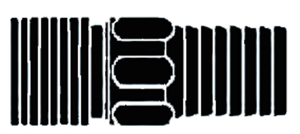 Harvard MIPT x Barbed Steel Adapter 