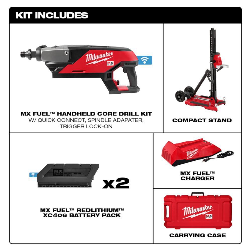 Milwaukee® Red Handheld Core Drill 
