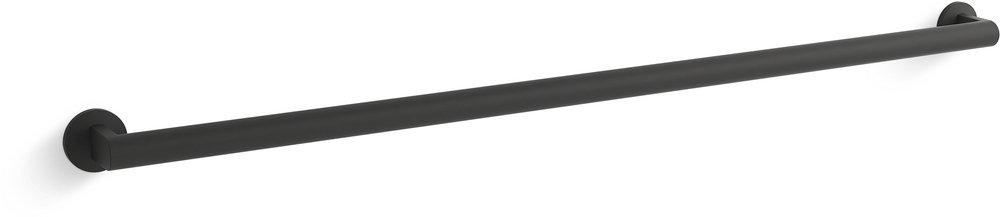 KOHLER Matte Black 42 in. Grab Bar 