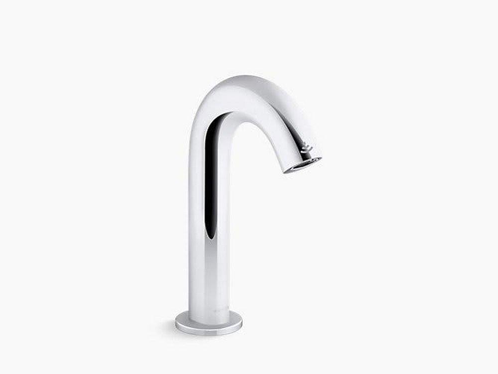 No Handle Deck Mount Service Faucet in Polished Chrome 