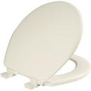 Church Biscuit Round Closed Front with Cover Toilet Seat