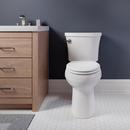 Bemis White Round Closed Front with Cover Toilet Seat 