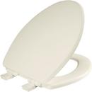 Church Seat Biscuit Elongated Closed Front with Cover Toilet Seat