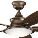 Kichler Lighting Weathered Copper Powder Coat 52 in. 5-Blade Indoor/Outdoor Ceiling Fan