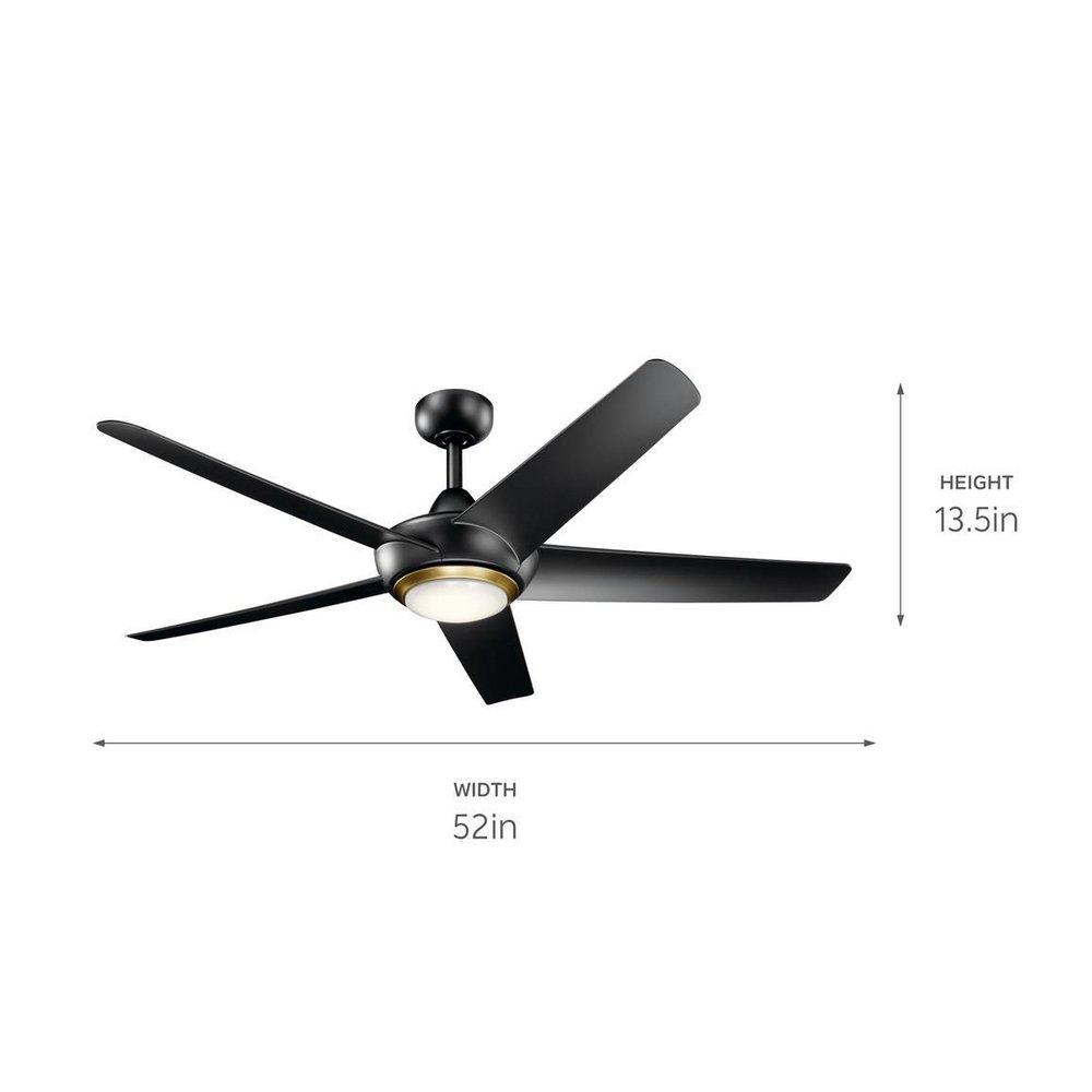 CCN 52 INCH KAPONO FAN LED 
