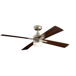 52in. Indoor 5-Blade Brushed Nickel Ceiling Fan