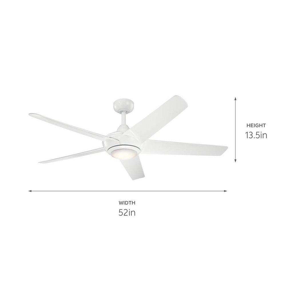 CCN 52 INCH KAPONO FAN LED 