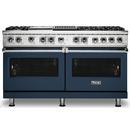 Viking Range Slate Blue 60 in. Dual Fuel 6-Burner Sealed Freestanding Range 